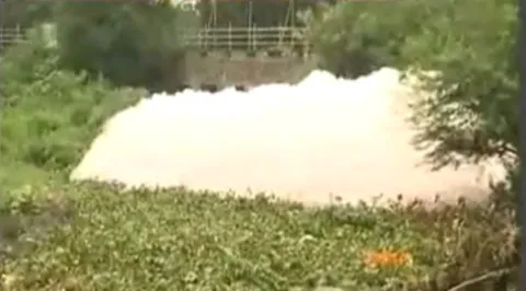 Factories released wastage into water at Saroor Nagar