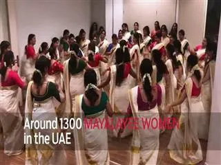 1,300 Malayali women bid for dance record in UAE