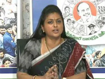 Roja lashes out at Chandrababu over students' suicides