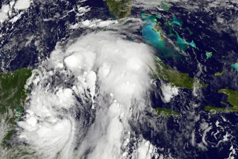 Hurricane Nate makes landfall in Louisiana