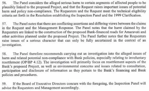 World Bank team about state government on capital city