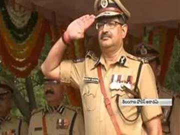 great farewell to DGP Anurag Sharma - Sakshi