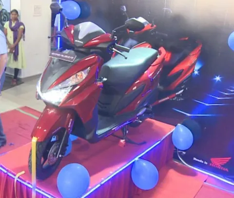 New Honda Grazia scooter launched in Hyderabad - Sakshi
