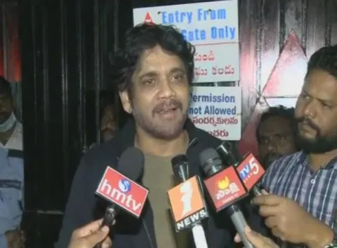 Nagarjuna feels bad over to annapurna studio fire accident - Sakshi