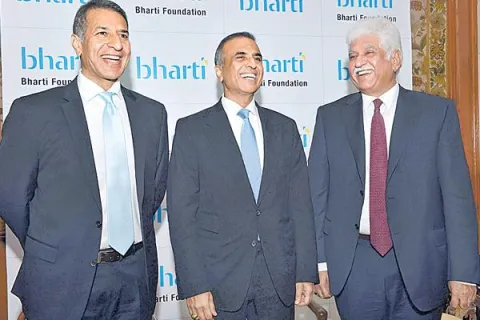 Sunil Mittal to pay Rs 7,000 crore for social service - Sakshi