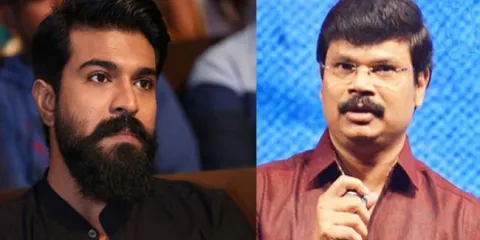 Ram Charan and Boyapati Srinu Movie Launched - Sakshi