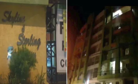 Unknown persons theft the cash in Hyderabad - Sakshi