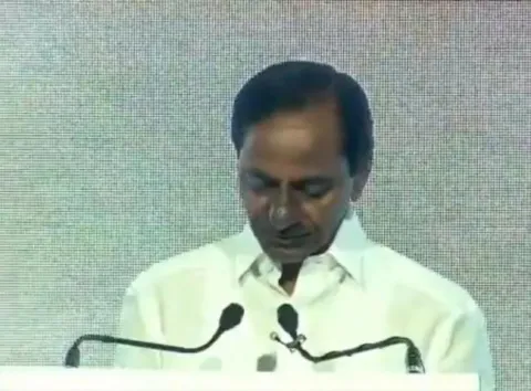 cm KCR speech at GES - Sakshi