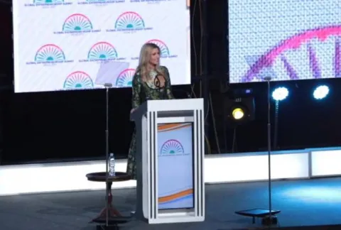 ivanka at ges 2017 in hyderabad - Sakshi
