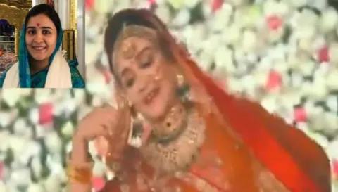 UP ex cm Mulayam Singhs daughter in law dance vedio viral - Sakshi