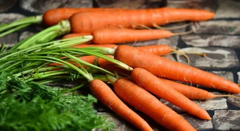 Carrots Reached 100 rupees per Kg - Sakshi