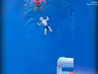 months boy miracle at swimming pool - Sakshi