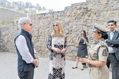 Hyderbad was Wonderful : Ivanka - Sakshi
