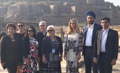 Ivanka Trump tweet on hyderabad tour - Sakshi