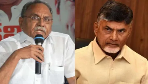 kvp fires on cm chandrababu over polavaram issue - Sakshi