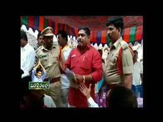 Tention at TDP MLA Pulaparti Meeting - Sakshi