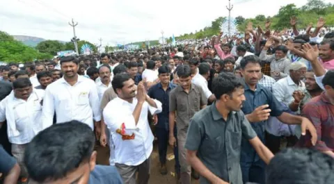 second day  Prajasakalpa yatra begin shortly - Sakshi