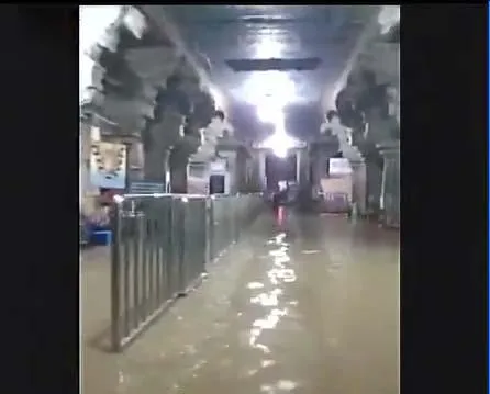 Water logging in Kanyakumari's Suchindram - Sakshi