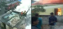 Fire Accident In Biscuits Factory | Hyderabad - Sakshi