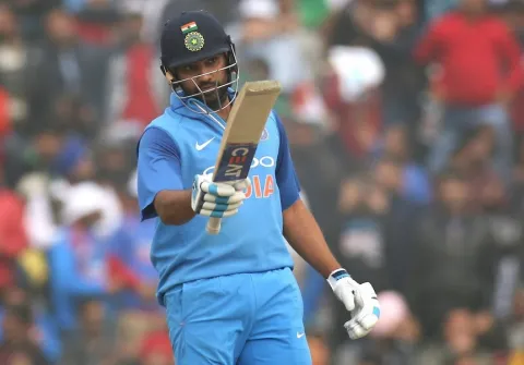 Rohit double century in second odi against sri lanka - Sakshi