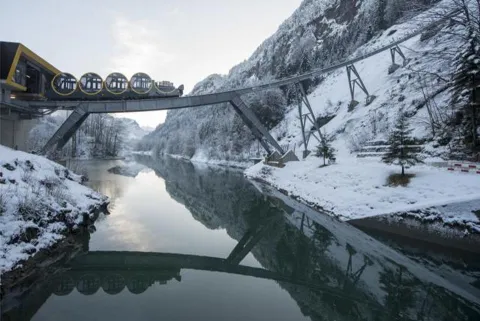 Switzerland build world's steepest funicular railway - Sakshi
