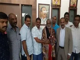 NATA team invites YV Subbareddy for clelebration - Sakshi