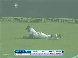stunned by Suranga 'no shoe' Lakmal's brilliant catch - Sakshi
