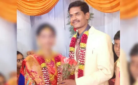 Sadist Husband tortures wife in chittoor district - Sakshi