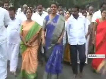 MLA RK Raja padayatra ended - Sakshi