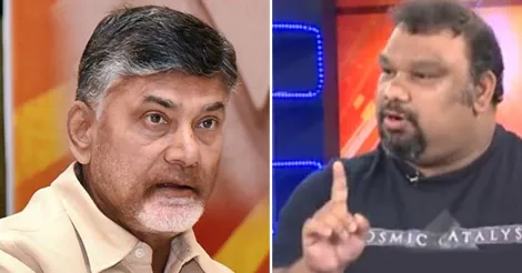 mahesh kathi comments on ap cm chandrababu naidu - Sakshi