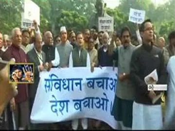 Chaos In Rajya Sabha Over Anant Kumar Hegde's Comments - Sakshi