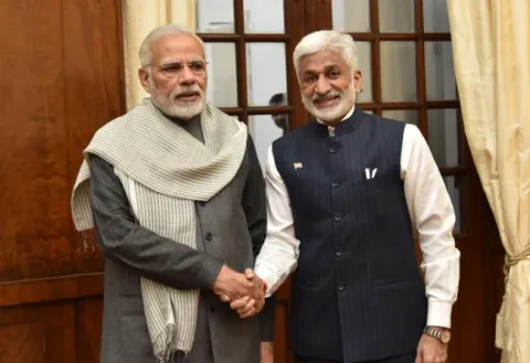 Vijayasai Reddy congratulated Modi for Gujarat and Himachal Pradesh win - Sakshi