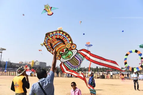 International Kite Fest and Sweet Fest in Hyderabad - Sakshi