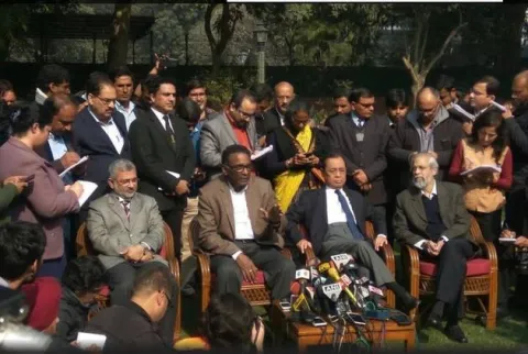 Judicial crisis not resolved yet, confirms Attorney General - Sakshi