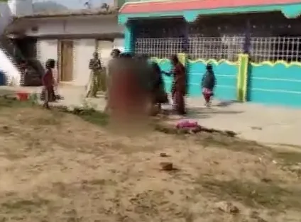TDP supporters allegedly strip, thrash woman in kuppam - Sakshi