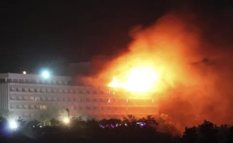 several dead in Kabul Intercontinental Hotel attack - Sakshi