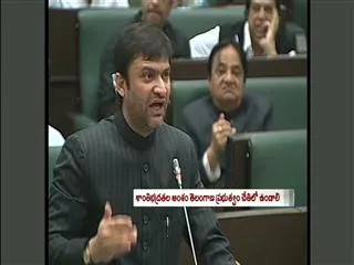 wont accept hyderabad as common capital in ten year akbaruddin owaisi - Sakshi
