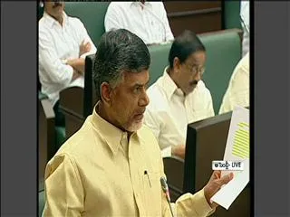 Chandrababu Naidu fire on CM Kiran Kumar Reddy in Assembly - Sakshi