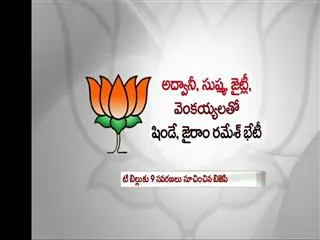 Telangana Bill: Government Seeks BJP's Support - Sakshi