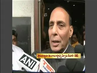 BJP in favour of Telangana - Sakshi