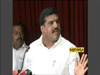 Ruckus in Botsa Satyanarayana Press meet at Delhi - Sakshi