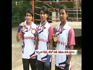 Special Story on State womens Boxers punch power - Sakshi