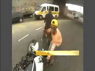 Helmet-cam captures moment thief steals Brazilian man's motorbike - Sakshi