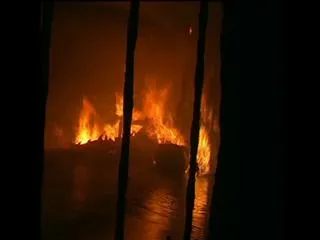 Fire catches in Car at punjagutta flyover - Sakshi