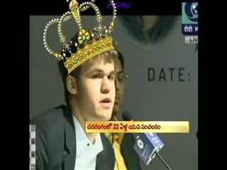 Champ Magnus Carlsen celebrates world chess title victory - Sakshi