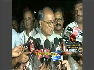 Law Ministry will take care of Hyderabad issue, says Digvijay - Sakshi