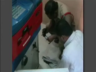 Thief attempting ATM theft - Sakshi