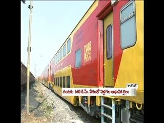 New Double Decker Train in Warangal is Attracting People - Sakshi