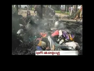 Man dies of burn injuries after hut catches fire - Sakshi