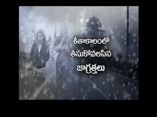 Precautions to be taken during the winter storms - Sakshi